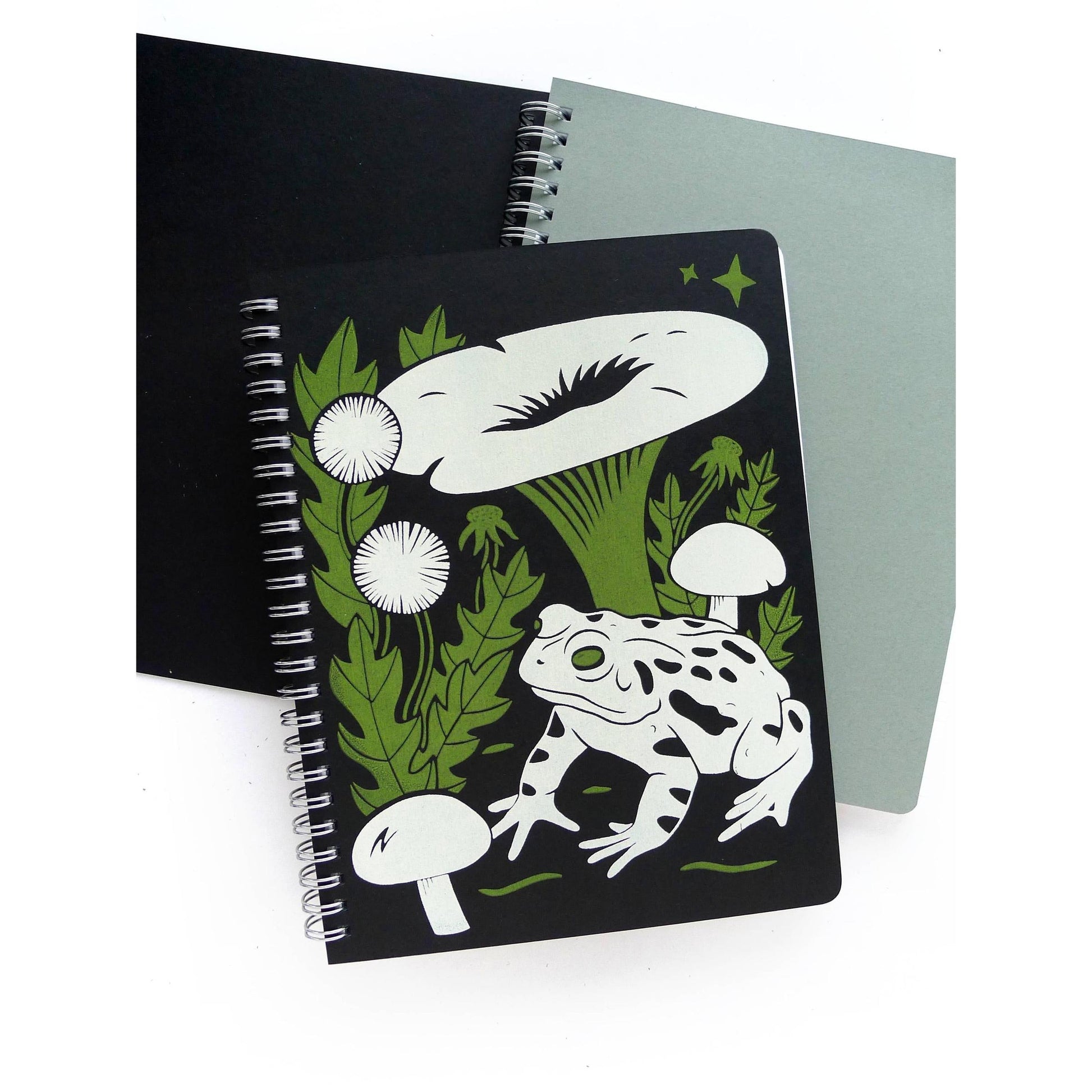 Middle Dune-Large Blank Toad Coil Notebook-journals-gather here online