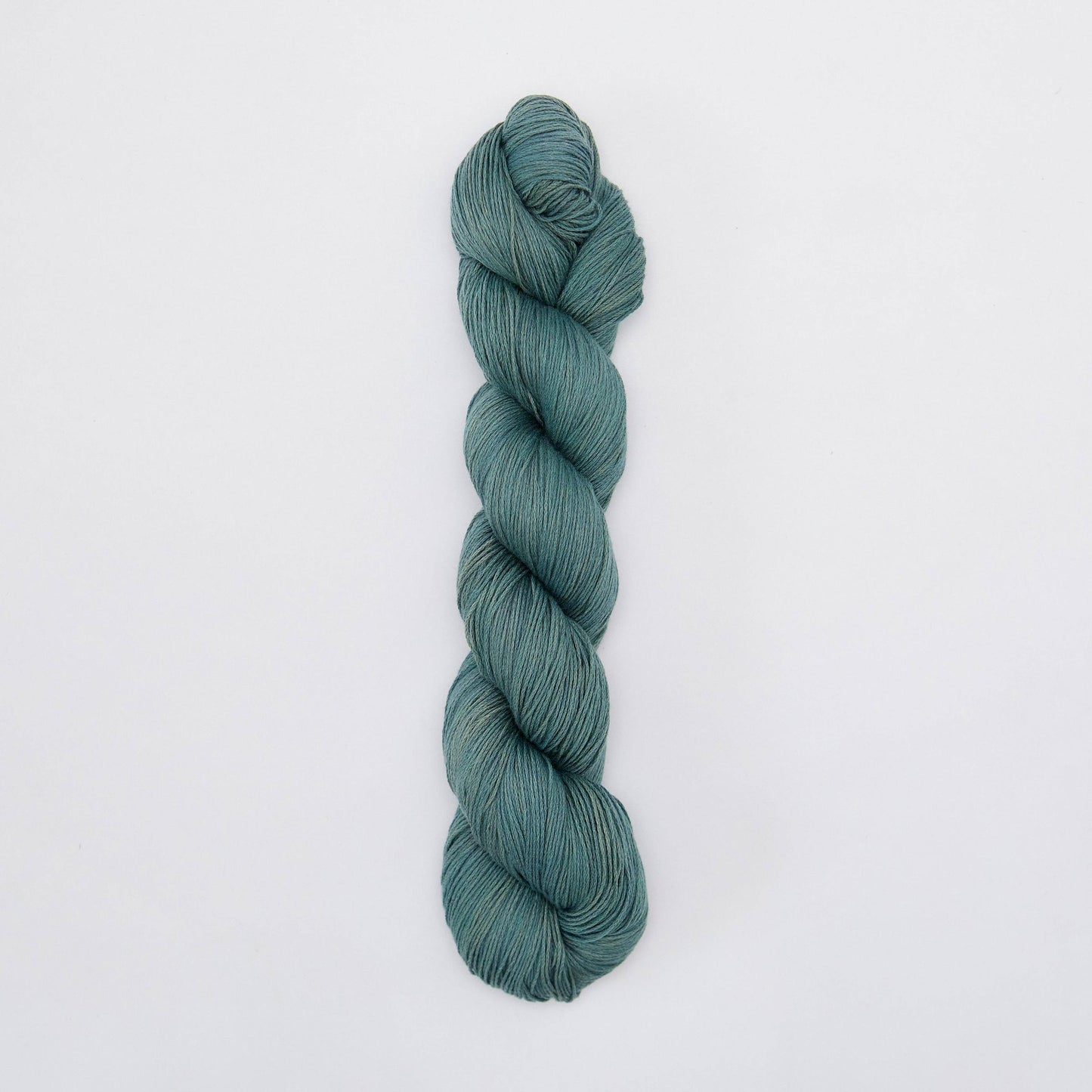 KINUA-The Fingering Cotton-yarn-113 Teal-gather here online
