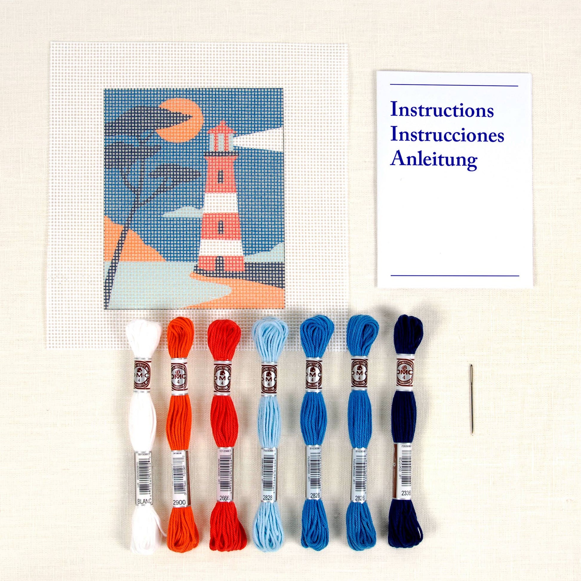 DMC-Needlepoint Tapestry Kit - Lighthouse-xstitch kit-gather here online