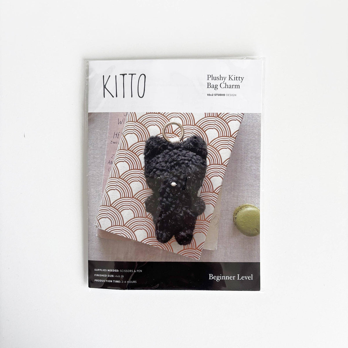 KITTO-Cat Bag Charm Craft Kit-sewing kit-gather here online