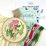 Keller Design Co.-Hello from Rose City Embroidery Kit-embroidery kit-gather here online