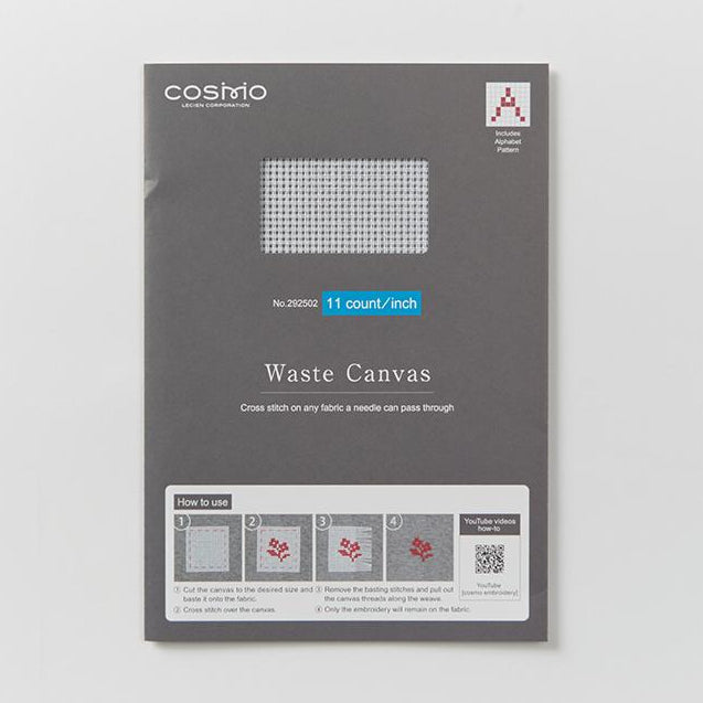 Cosmo-Waste Canvas 11ct-embroidery notion-gather here online