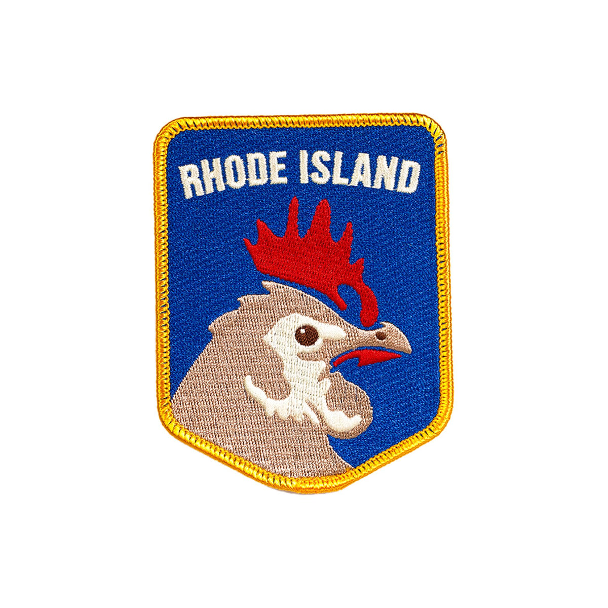 Oxford Pennant-Rhode Island Iron-On Patch-patches + pins-gather here online