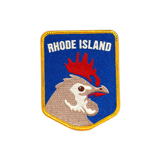 Oxford Pennant-Rhode Island Iron-On Patch-patches + pins-gather here online