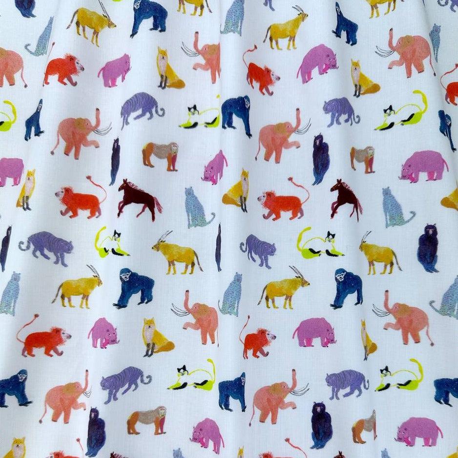 Liberty of London-Tana Lawn - Animal Pals-fabric-gather here online