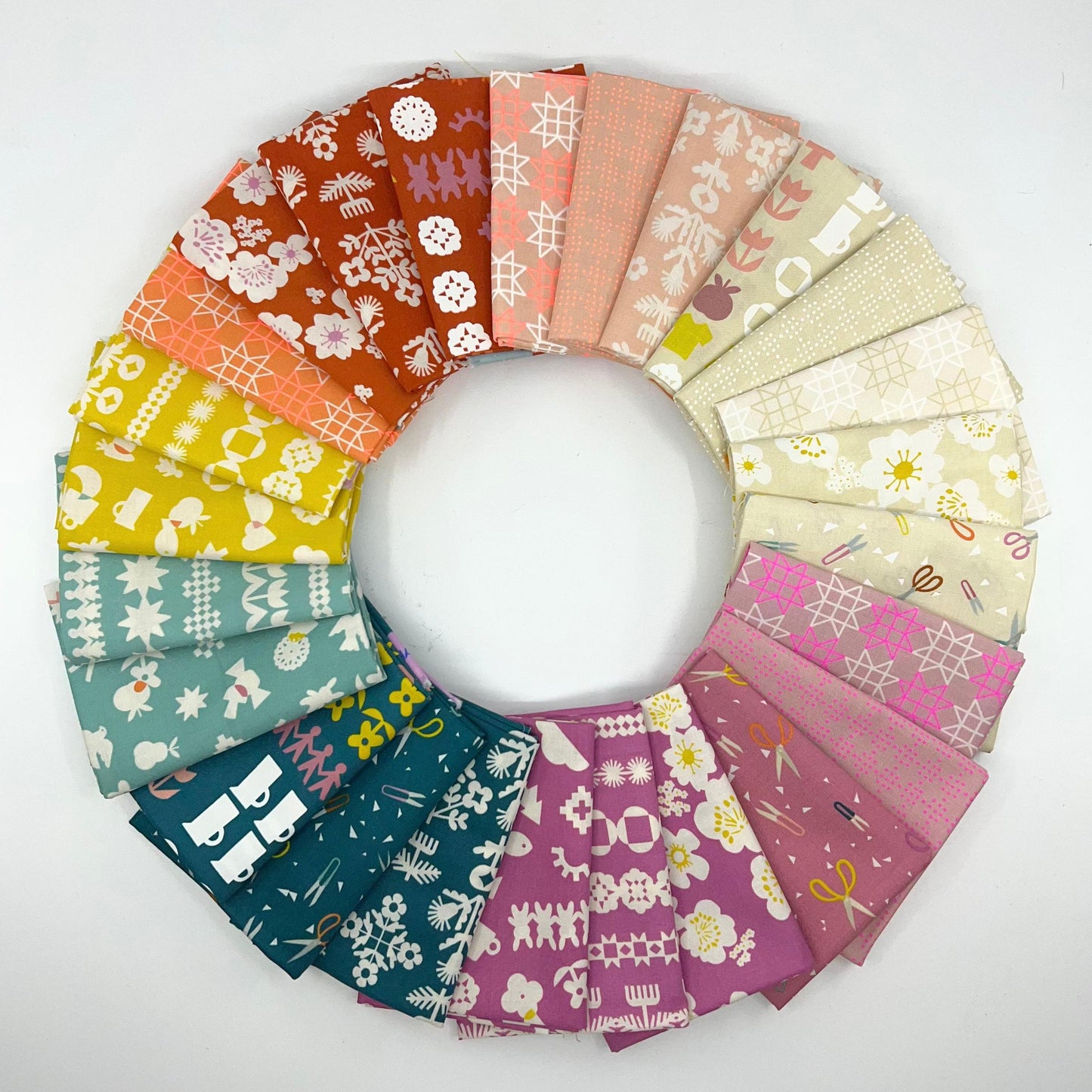 Ruby Star Society-Fat Quarter Bundle of Paper Cuts 2 (25 Pieces)-fat quarters-gather here online