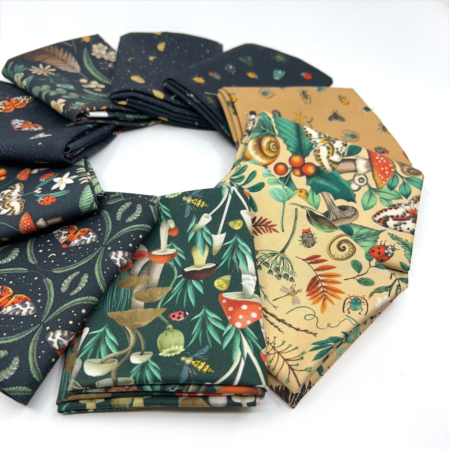 Fat Quarter Bundle of Moth to a Flame (10 Pieces)