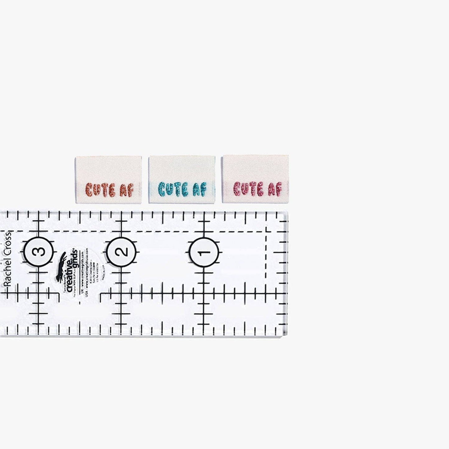 Kylie and The Machine-Cute AF! Woven Sew-In Labels-sewing notion-gather here online