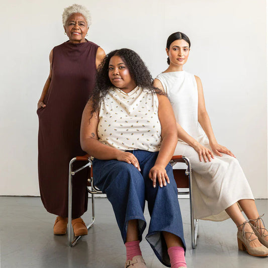Friday Pattern Company-Dew Top & Dress Pattern-sewing pattern-gather here online