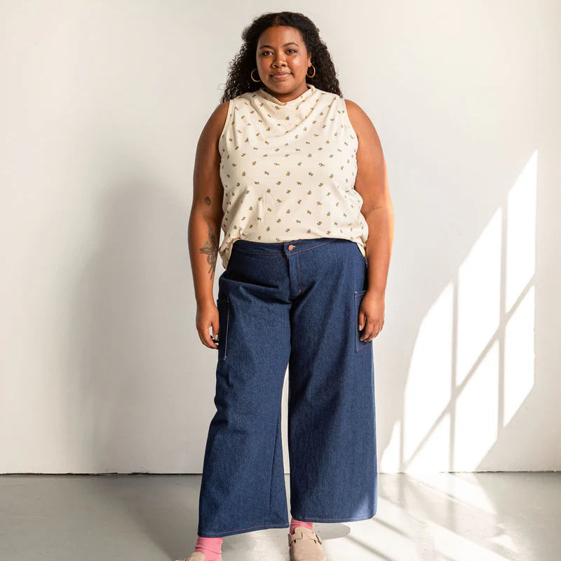 Friday Pattern Company-Dew Top & Dress Pattern-sewing pattern-gather here online