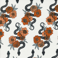 Moda-Slithering Snakes Ghost Pumpkin-fabric-gather here online