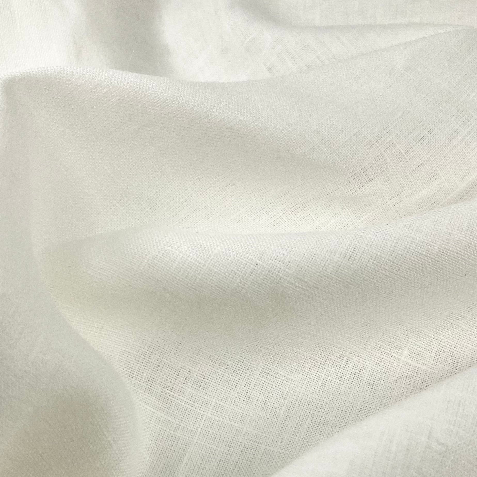 Lino Textil-Nevada Linen Ivory-fabric-gather here online