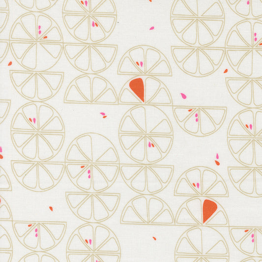 Moda-Lemon Slice Coconut-fabric-gather here online