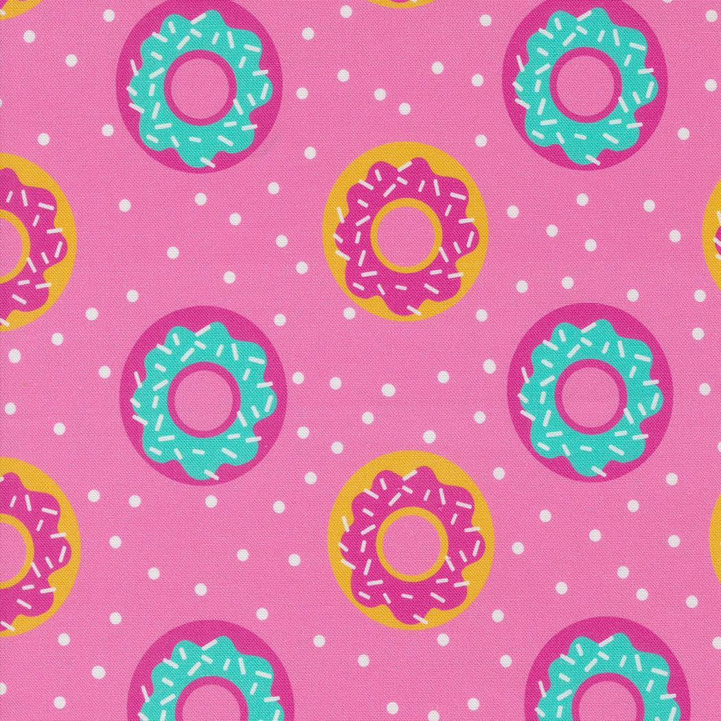 Moda-Donut Worry Be Happy Berrylicious-fabric-gather here online