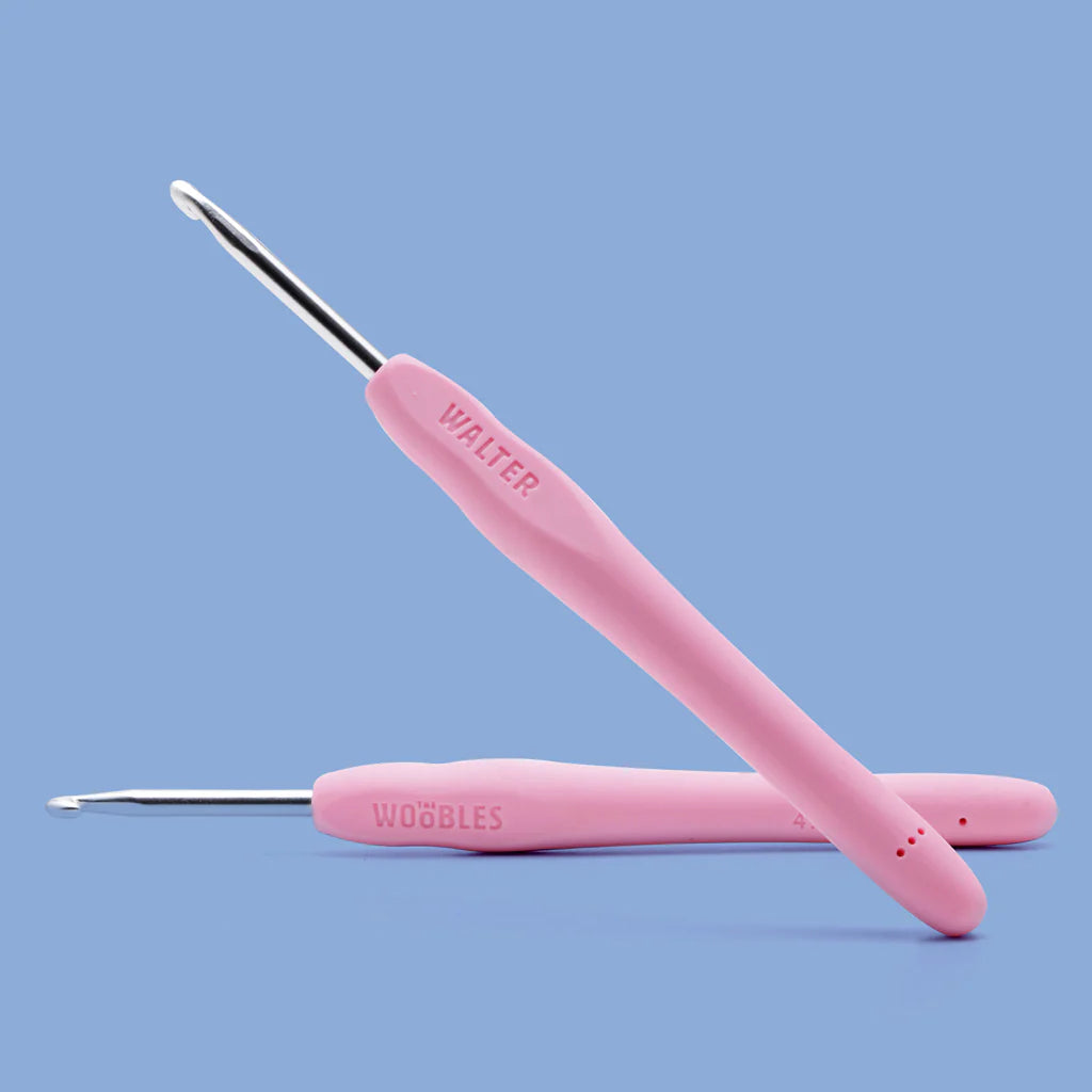 The Woobles-Walter the Pink Bear Crochet Kit-knitting / crochet kit-gather here online