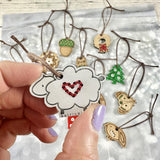 Katrinkles-12 Days of Stitchable Ornaments Kit-accessory-gather here online
