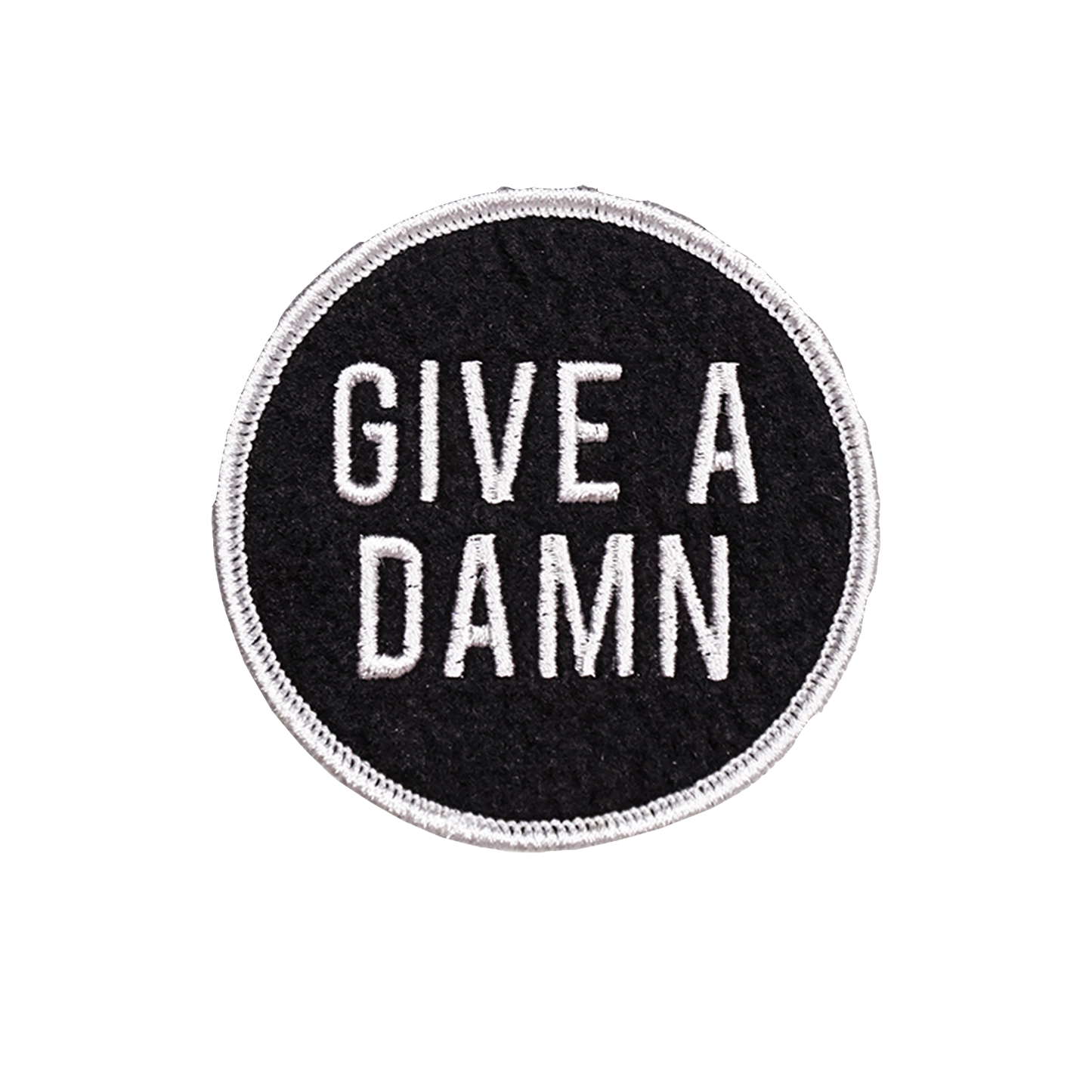 Give A Damn Iron-On Patch