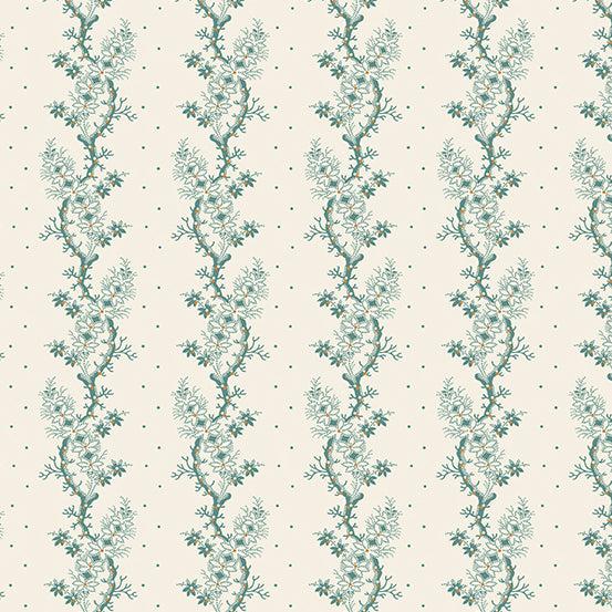 Andover Fabrics-Lorraine Blue-fabric-gather here online