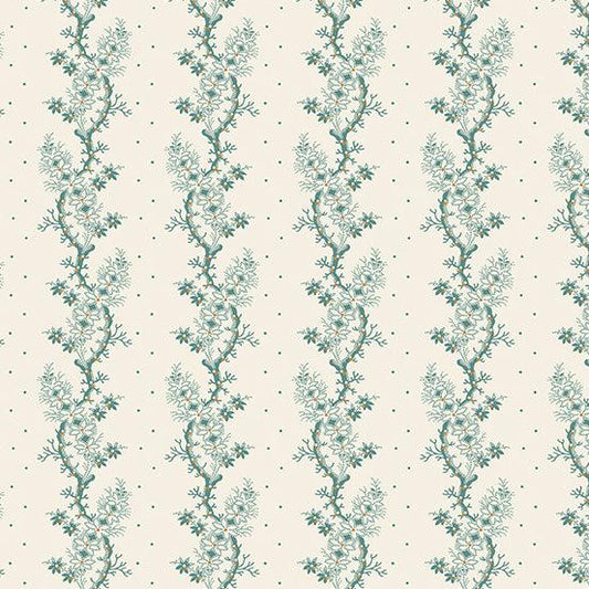 Andover Fabrics-Lorraine Blue-fabric-gather here online