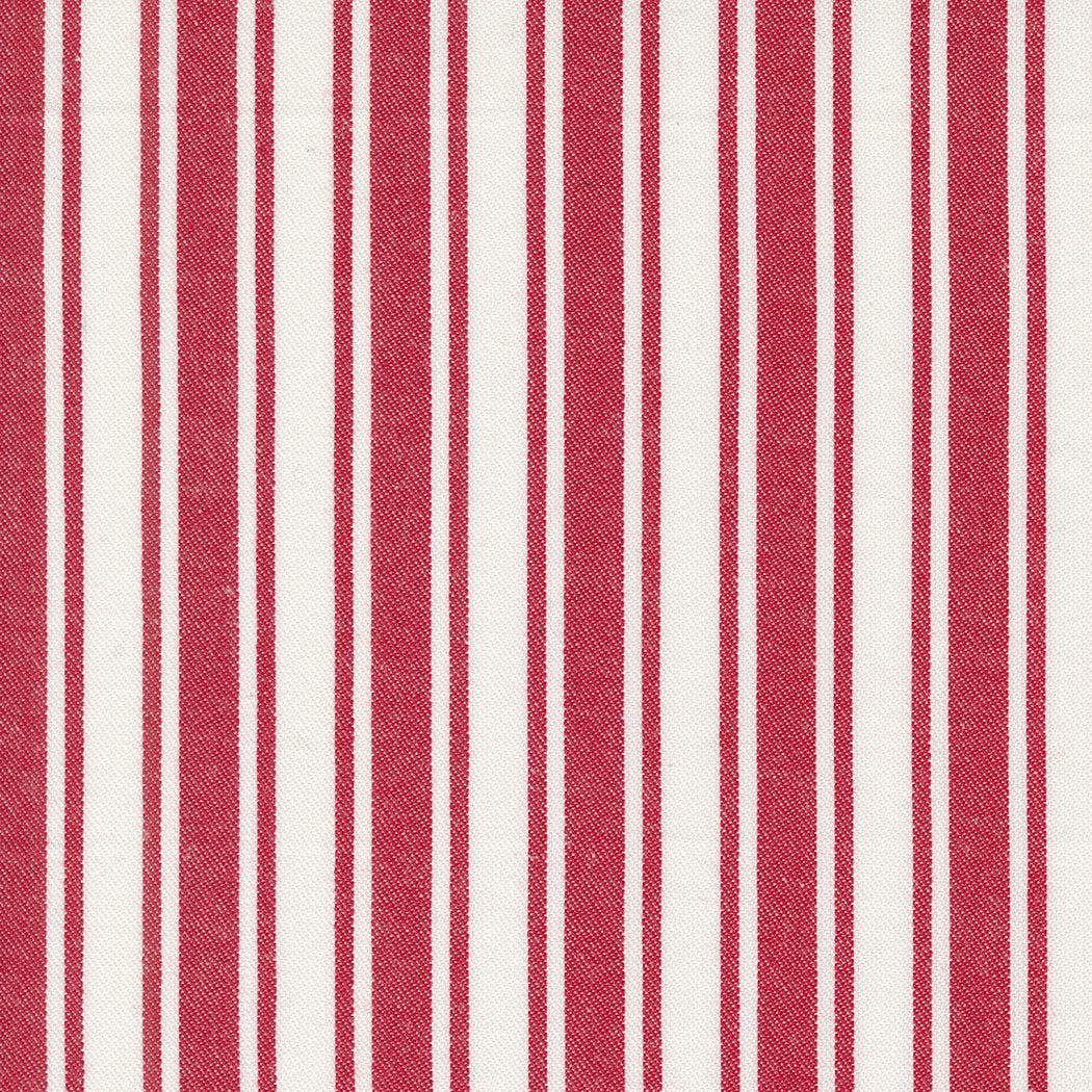 Moda-Panache Stripe - White Red-fabric-gather here online