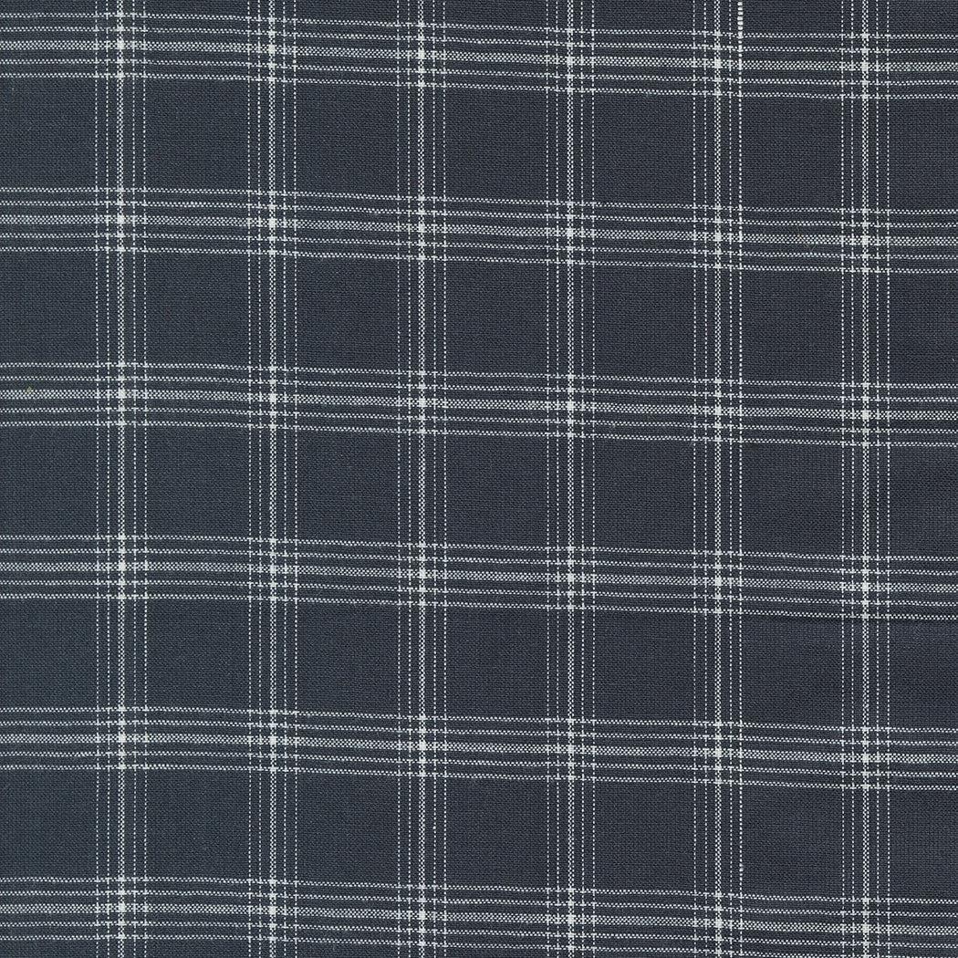 Moda-Panache Bold Plaid - Black White-fabric-gather here online