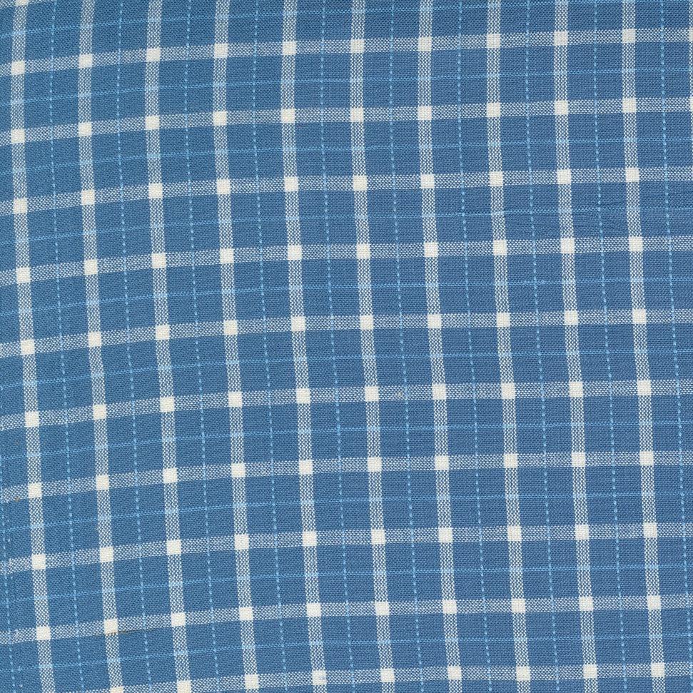 Moda-Blue Jeans Plaid-fabric-gather here online