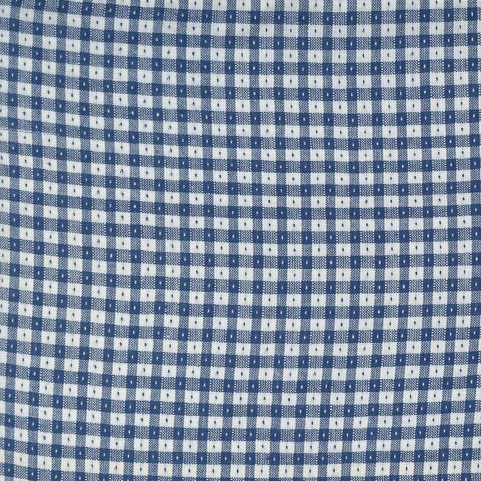 Moda-Midnight Jeans Gingham-fabric-gather here online