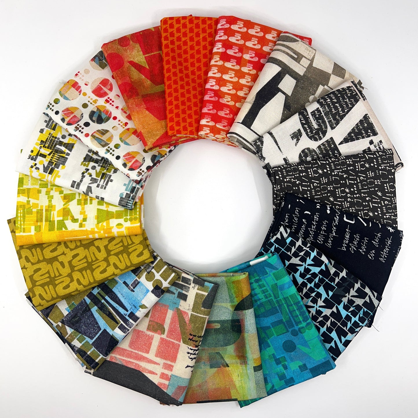 Fat Quarter Bundle of PUNC*T (16 Pieces)