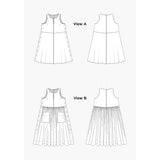 Grainline Studio-Austin Dress Pattern-sewing pattern-gather here online