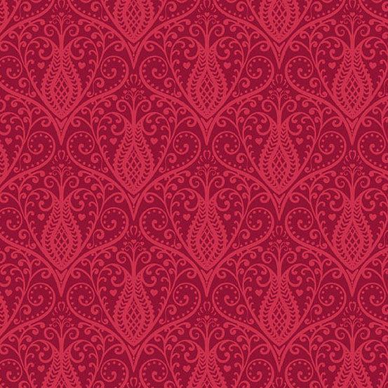 Andover Fabrics-Heartachoke Scarletta-fabric-gather here online