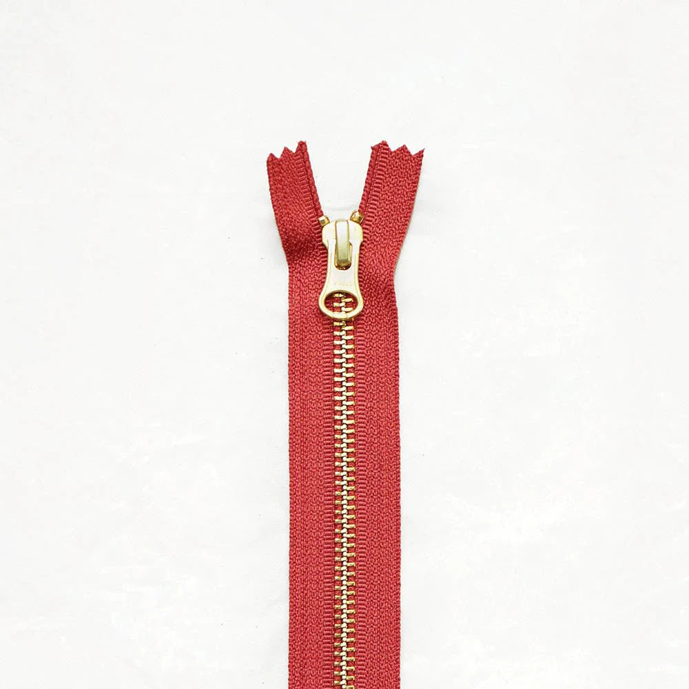 Klum House Workshop-14” Brass Zipper-zipper-Berry-gather here online