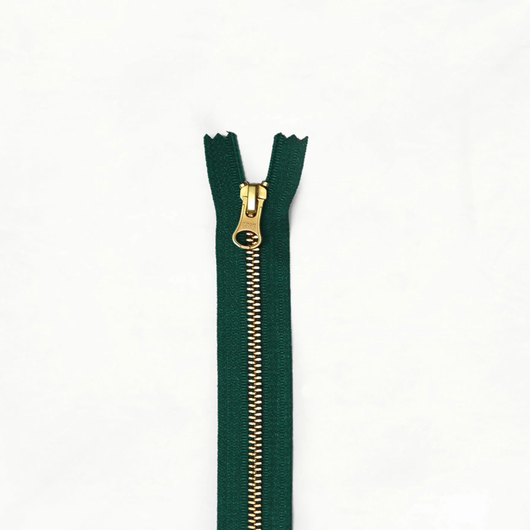 Klum House Workshop-14” Brass Zipper-zipper-Spruce-gather here online