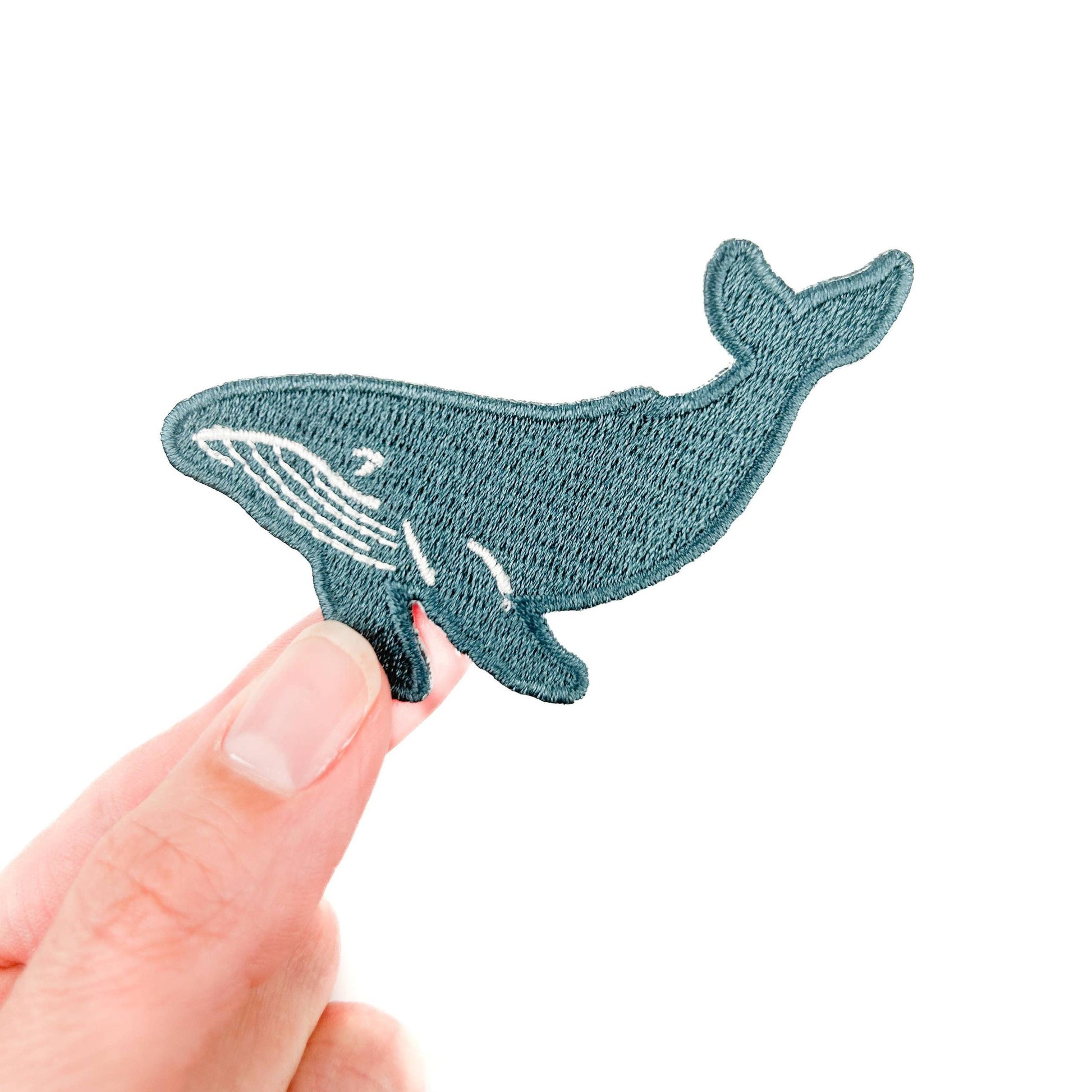 Field Trip Threads-Whale Iron-On Patch-patches + pins-gather here online