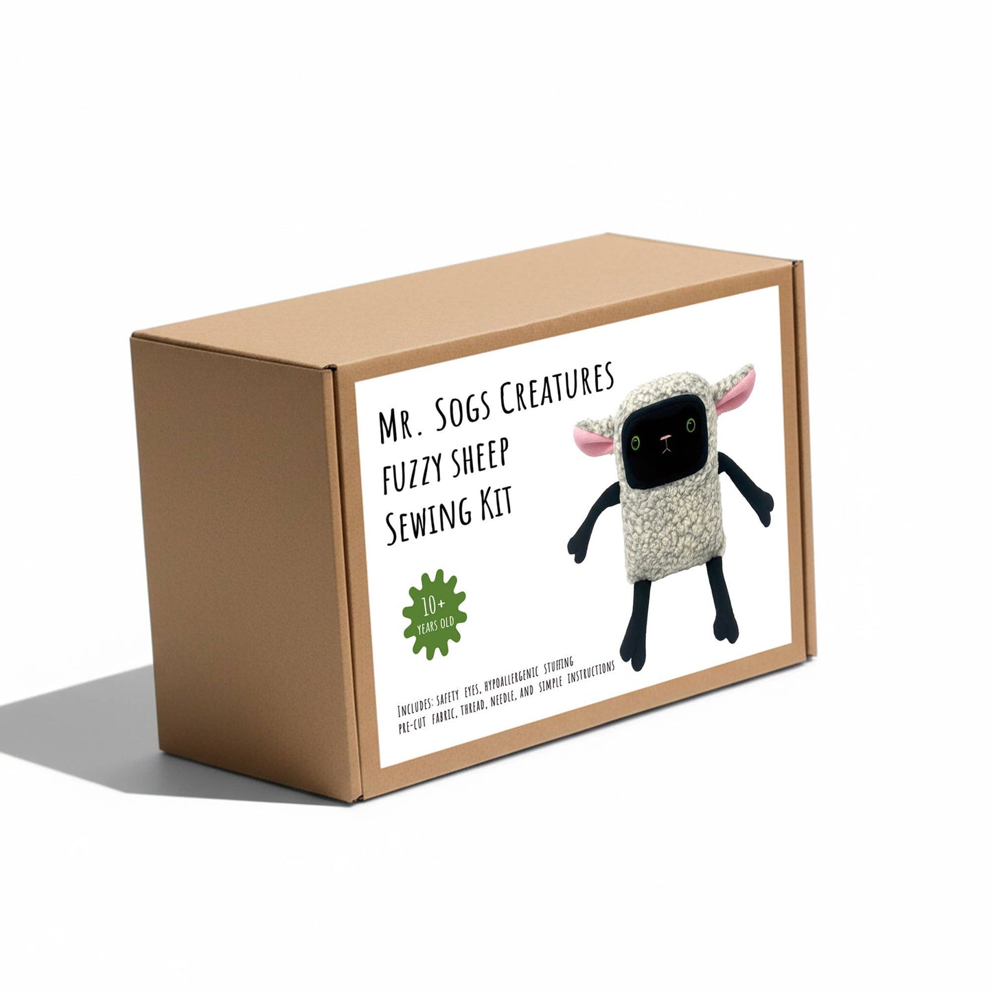 Mr. Sogs-Fuzzy Sheep DIY Plush Sewing Kit-sewing kit-gather here online