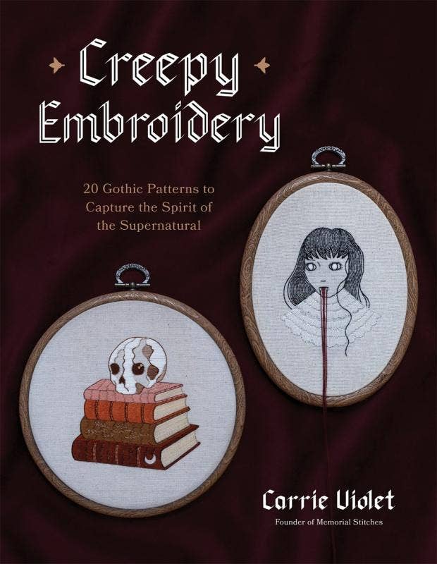 Creepy Embroidery: 20 Gothic Patterns