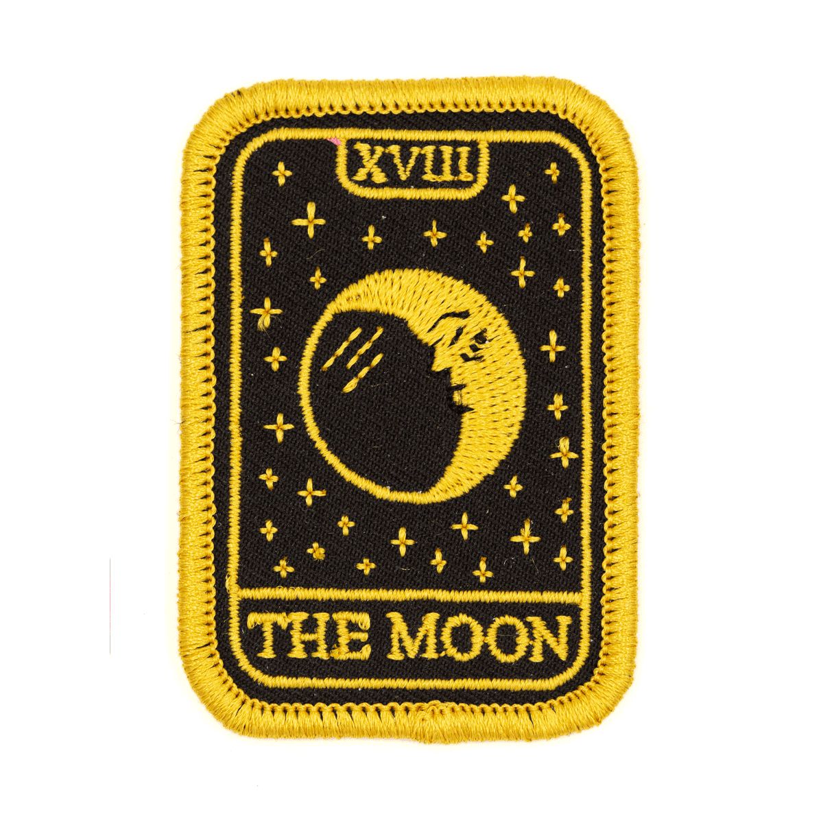 These Are Things-Moon Tarot Embroidered Iron-On Patch-accessory-gather here online