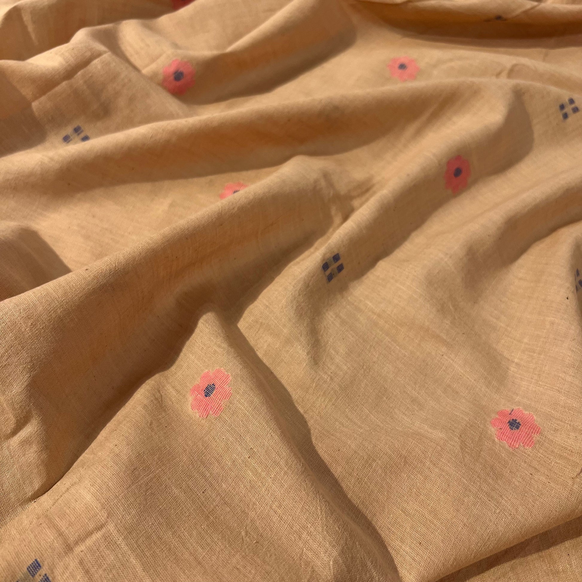 Merchant & Mills-Oaty Jamdani Indian Cotton-fabric-gather here online