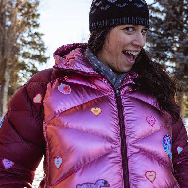 Noso Patches-Spicyhearts Dazzits™ Adhesive Patch Set-patches + pins-gather here online