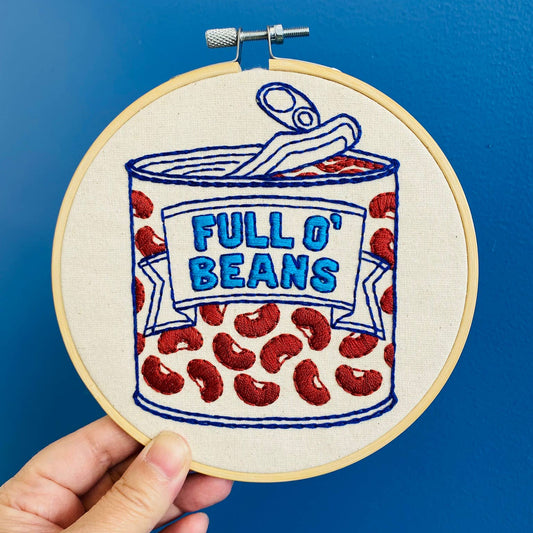 Hook, Line & Tinker-Beans Embroidery Kit-embroidery kit-gather here online