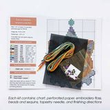 Satsuma Street-One-Eyed Jack Cross Stitch Ornament Kit-xstitch kit-gather here online