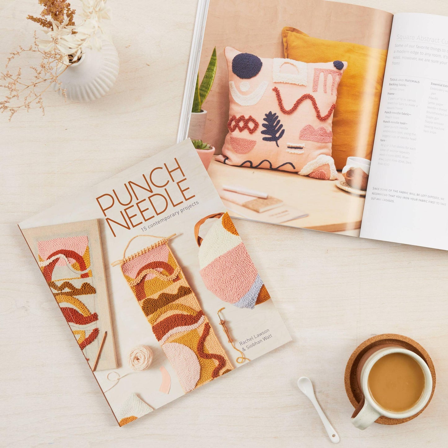 Schiffer Publishing-Punch Needle: 15 Contemporary Projects-book-gather here online