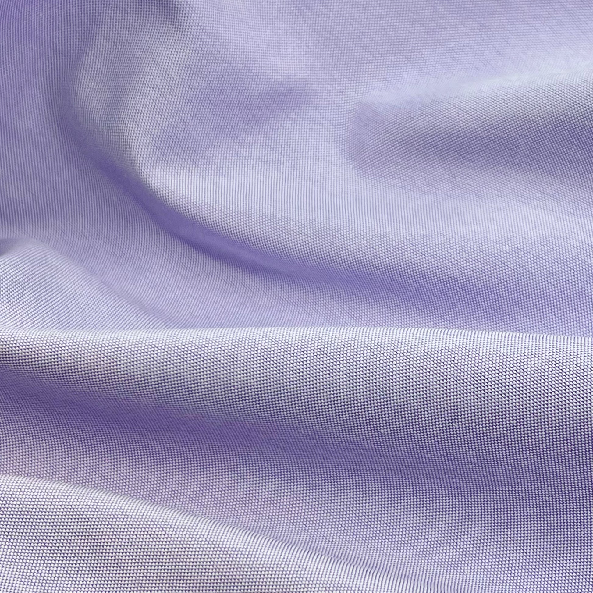 Carr Textile-REMNANT: 4.5oz Yarn Dyed Cotton/Poly Oxford, Lavender 30% OFF 1.55 yds-fabric remnant-gather here online