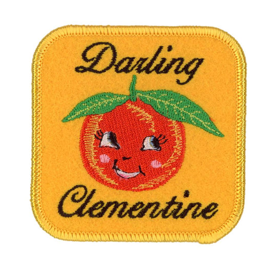 Patch Ya Later-Darling Clementine Iron-On Patch-patches + pins-gather here online