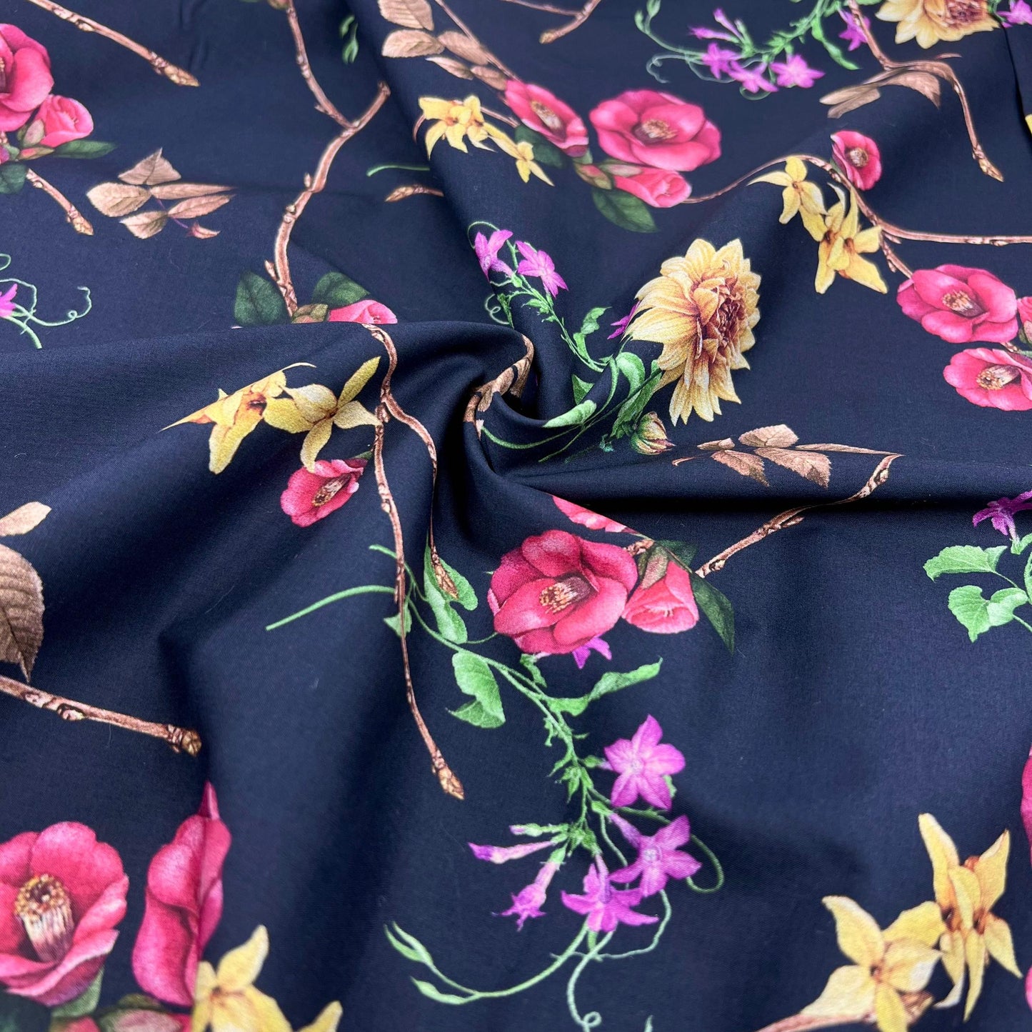 Lady McElroy-Cerutti Lawn - Sophia-fabric-gather here online