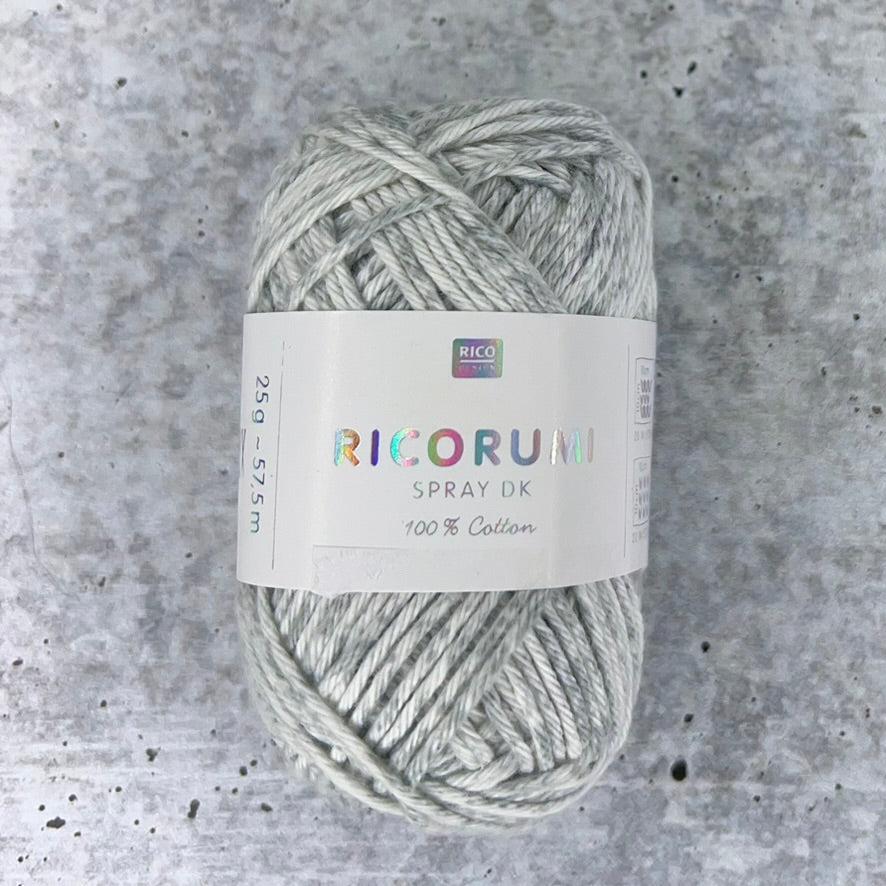 Ricorumi-Cotton Mini DK-yarn-204 Spray Gray-gather here online