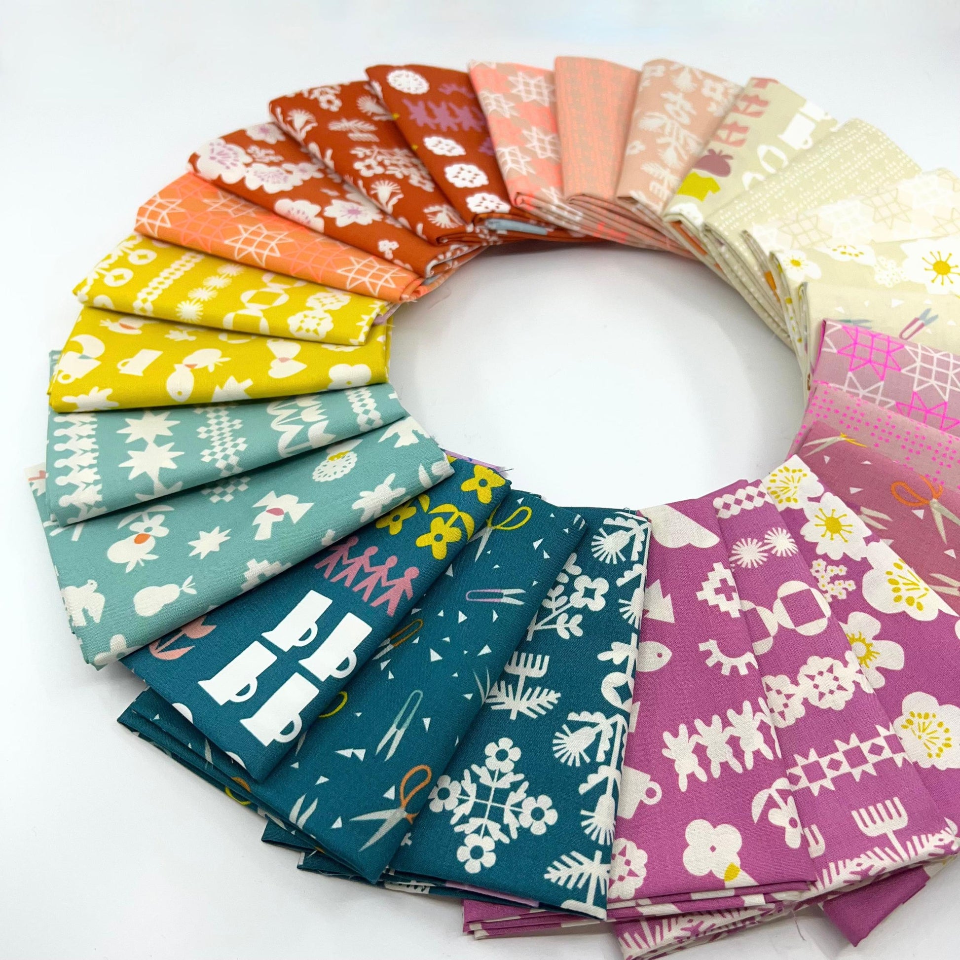 Ruby Star Society-Fat Quarter Bundle of Paper Cuts 2 (25 Pieces)-fat quarters-gather here online