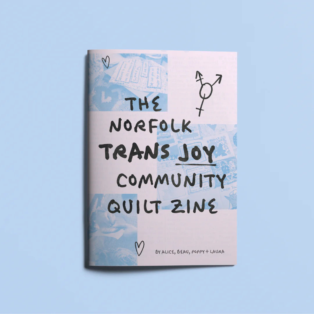 Common Threads Press-Norfolk Trans Joy Community Quilt Zine-book-gather here online