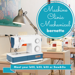 gather here classes-bernette Machine Clinic - mechanical sewing machines-class-gather here online