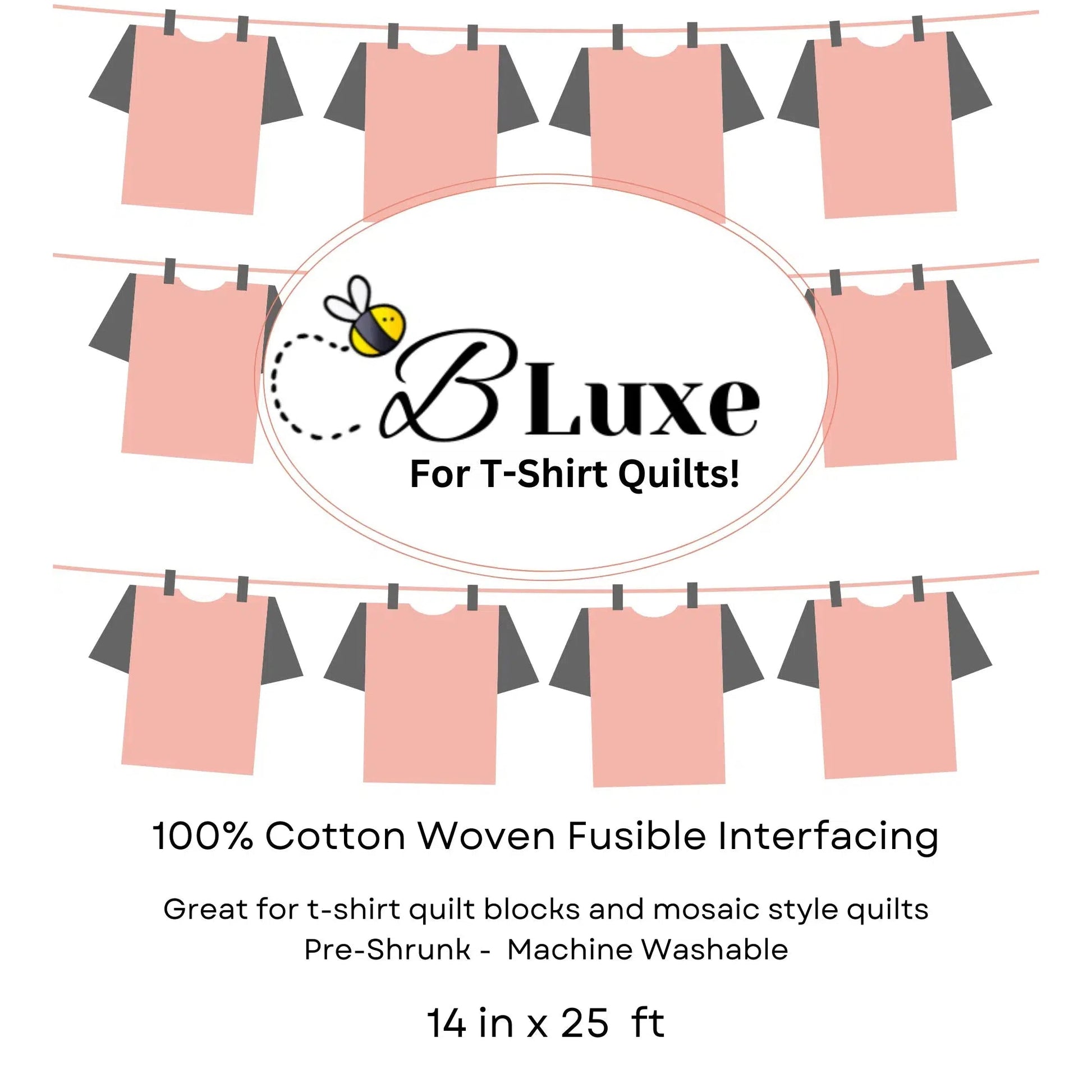 MADE-BLuxe Interfacing For TShirts - Package-fabric-gather here online