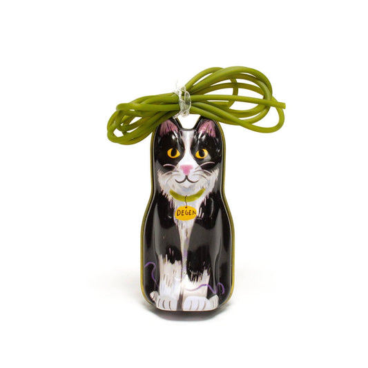 DEGEN-Black Cat Tin - Barber Cord-knitting notion-gather here online